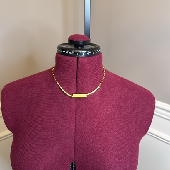 Uncommon James Necklace thin paperclip gold layered necklace - Picture 5 of 8